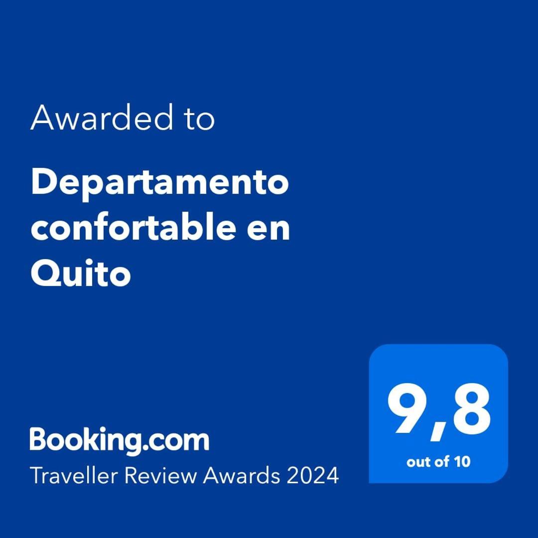 Departamento Confortable En Quito Eksteriør bilde